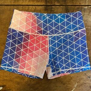 Jekyllhyde Apparel Geometric Workout Shorts Women Size L